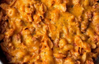 SLOPPY JOE PASTA CASSEROLE – The Southern Lady Cooks